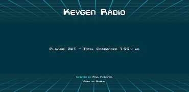 Keygen Radio screenshot