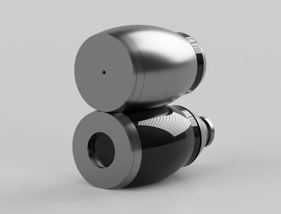 A 3d printed camera which takes a single round picture, with a preview.