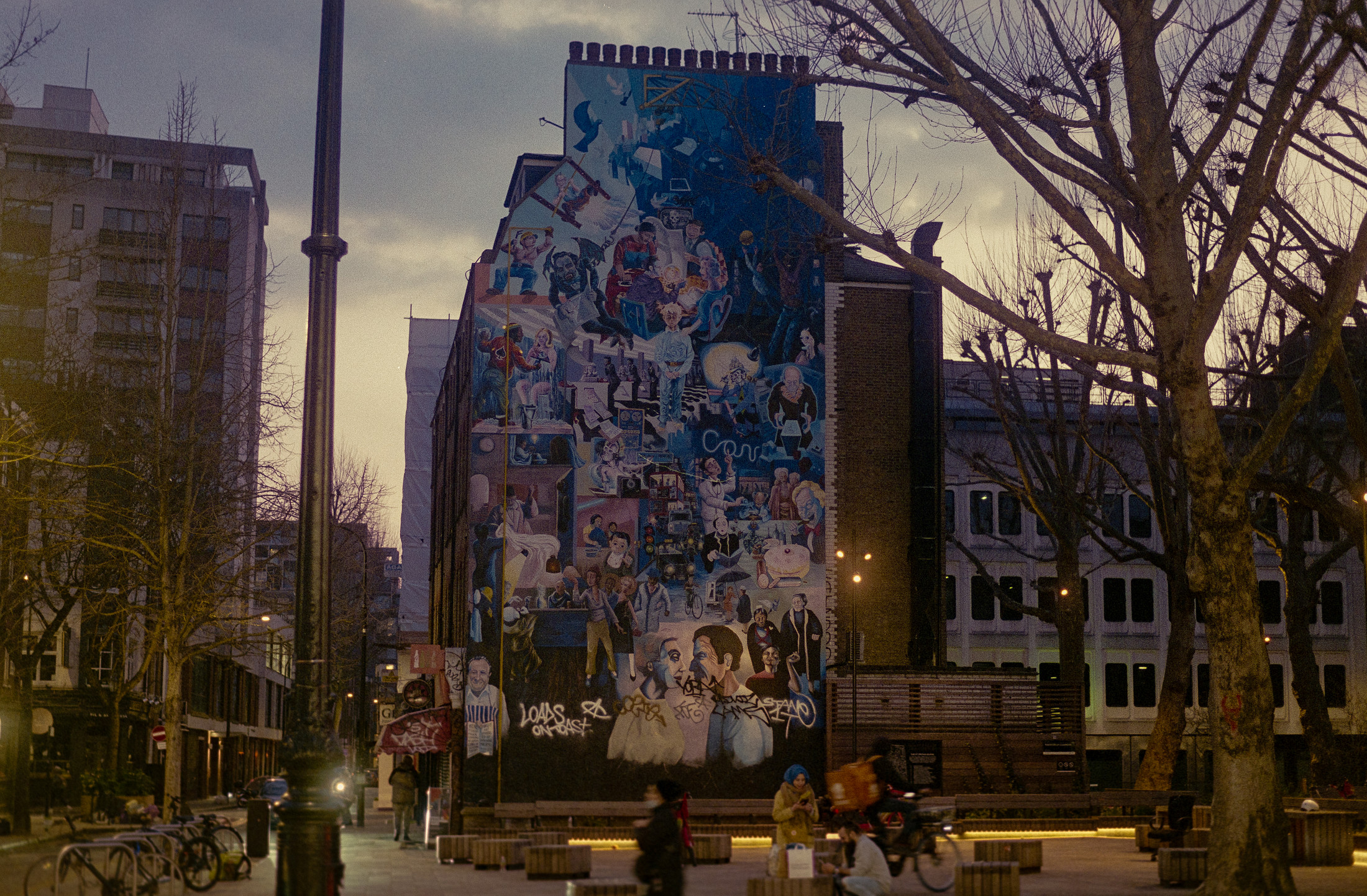 Giant Mural Paul Nechifor Photography