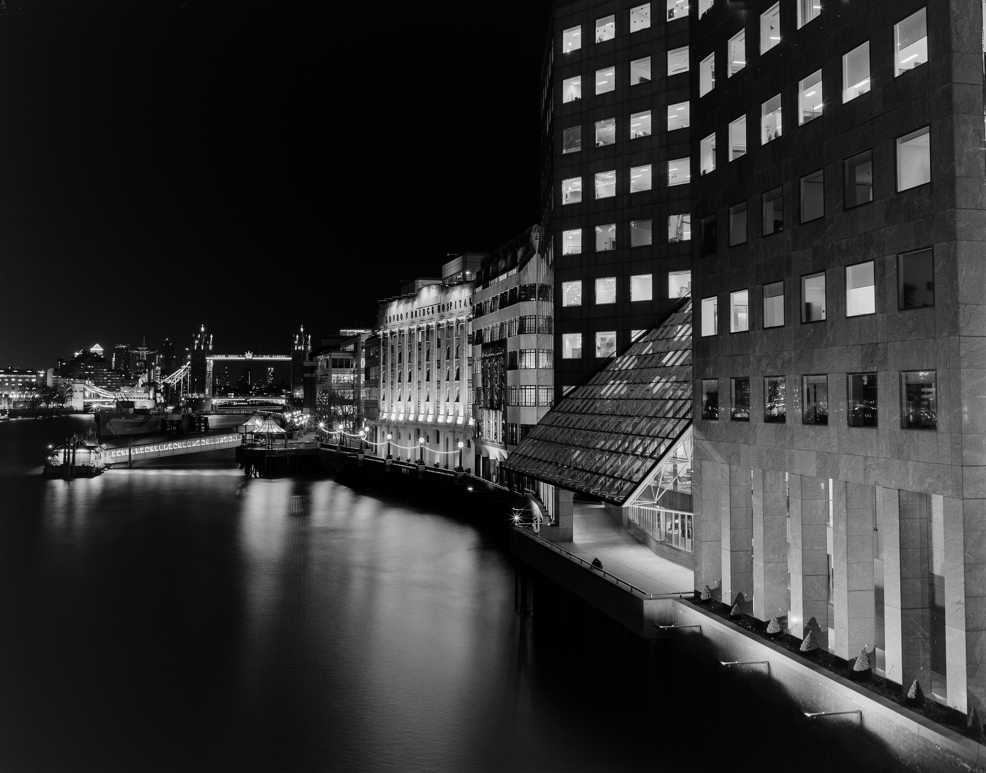 River Bank At Night Paul Nechifor Photography